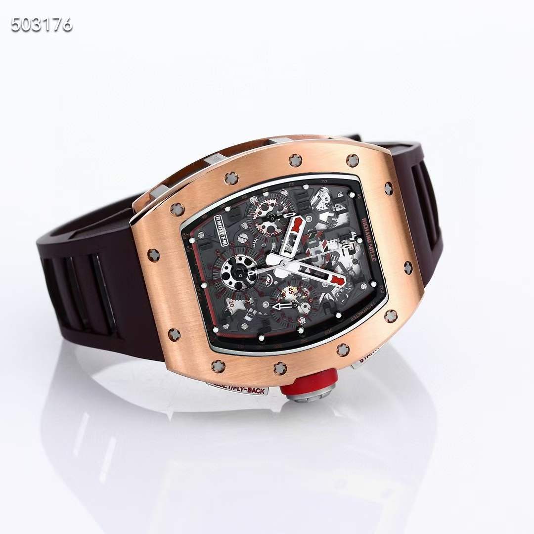 리차드밀 2023 RM011 FM 브라운스트랩 시계 워치